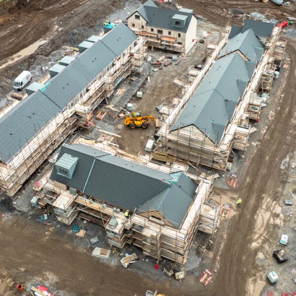 Churchfields residential construction project