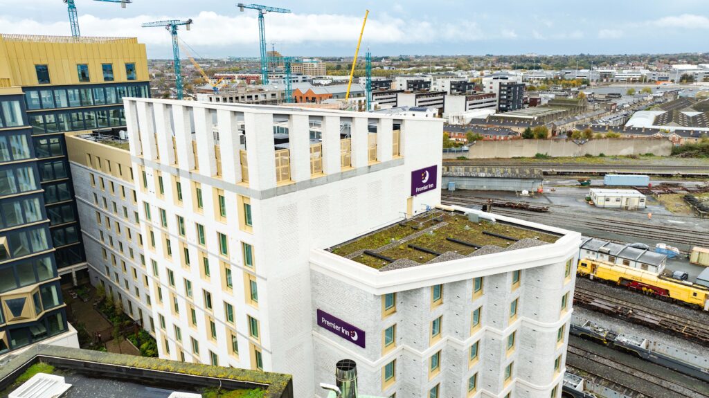 Premier Inn Dublin construction project
