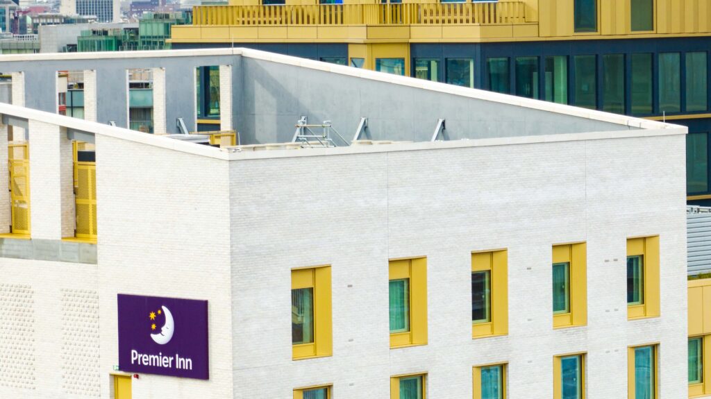 Premier Inn Dublin construction project